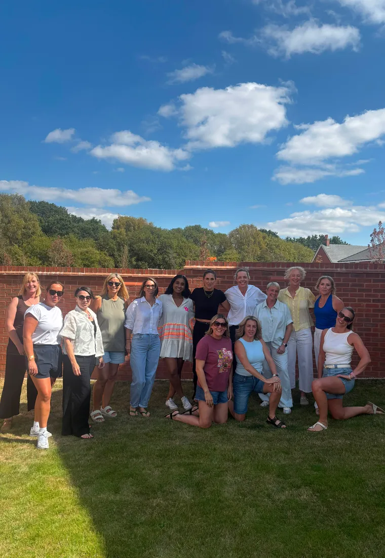 Women at one of Lesley's Menopause Method get-togethers